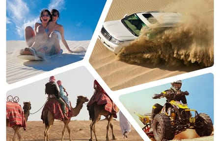 Desert Safari Adventure with Dune Bashing and Camel Ride in Doha