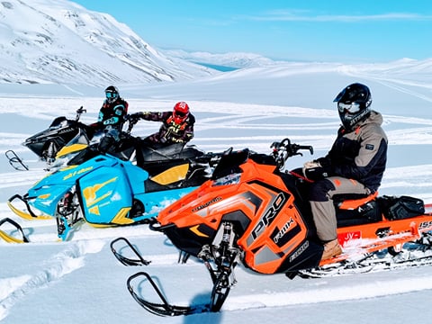 Adventure snowmobile tour Akureyri, photo 5