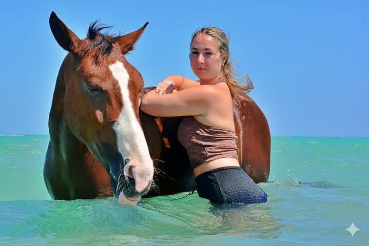 Horse Riding Experience – Desert, Beach & Swimming – Hurghada