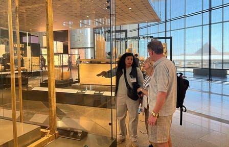 Expert Female Egyptologist to Grand Museum, Giza Pyramids, Sphinx