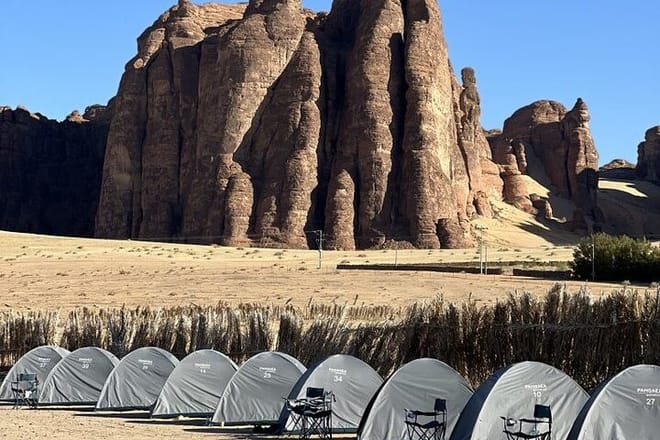 Camping in Pangaea's AlUla Center photo 6