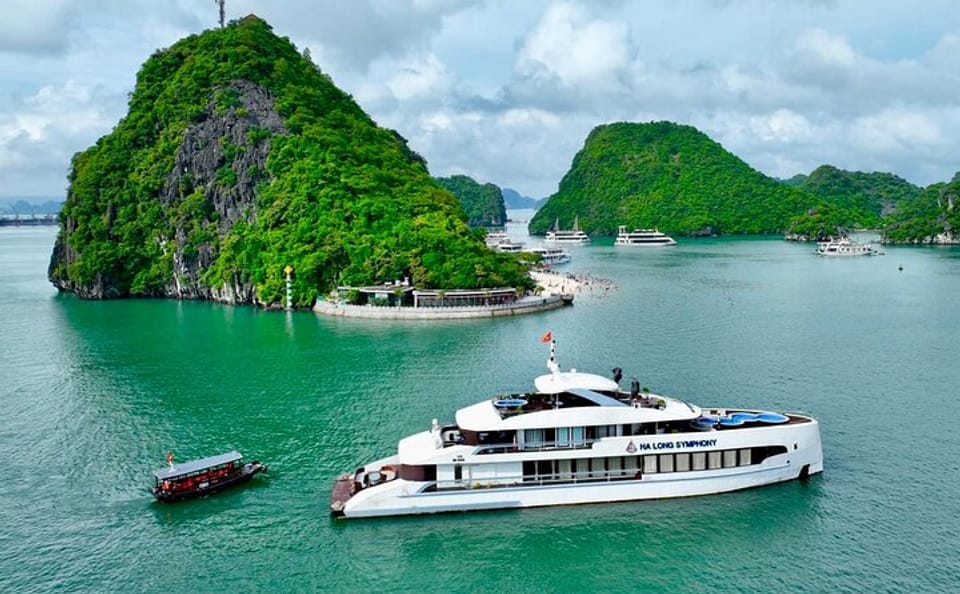 Luxury Ha Long Bay Symphony Day Cruise from Habour with Lunch