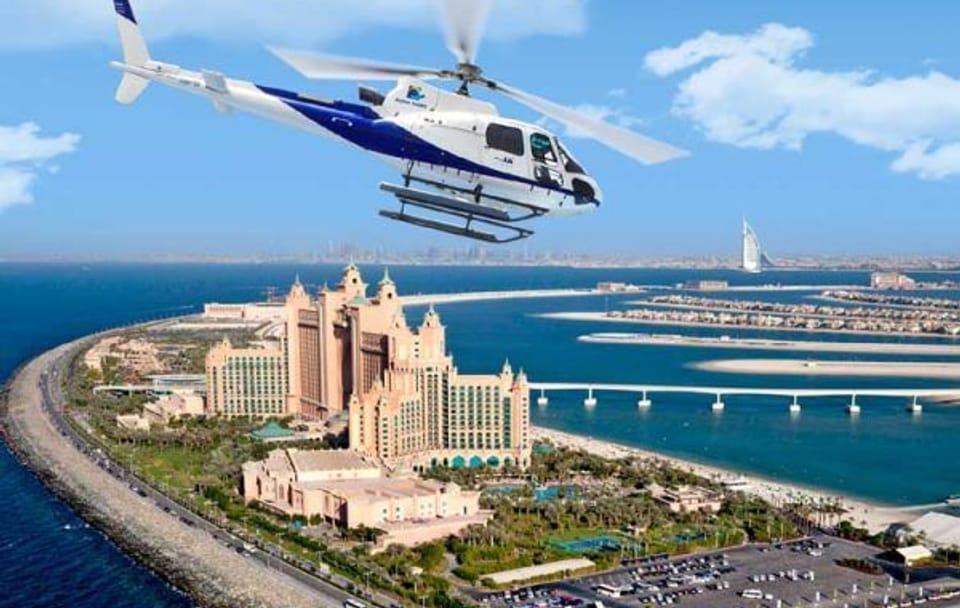 Dubai Helicopter Tour: Aerial Views of Iconic Landmarks