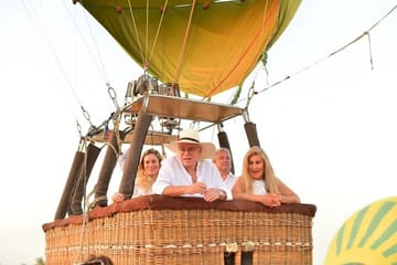 Sunrise Hot Air Balloon From Luxor