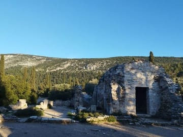 Hiking the Hymettus Mountain at Sunset in Athens