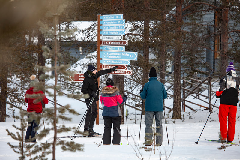 Cross Country Skiing School for Families