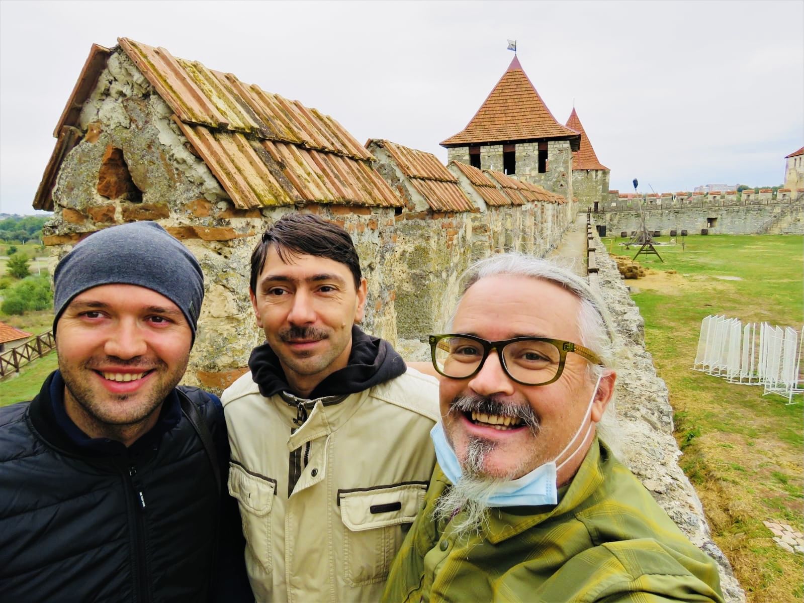 A great time with our tourists from Romania and Brazil