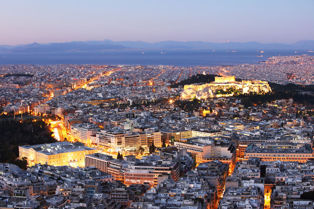 transfer from piraeus cruise ship to acropolis