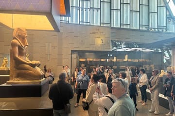 Day Tour of Giza Pyramids, Sphinx & Grand Egyptian Museum GEM