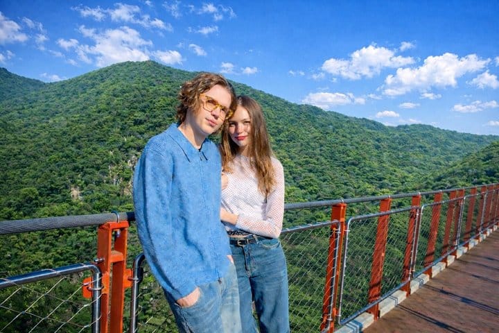Suspension Bridge at Mt.Gamaksan