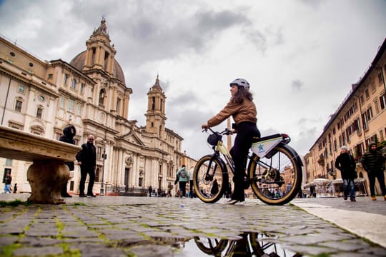 Rome in the Morning Private e-bike Tour