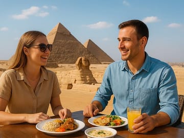 Giza Pyramids and Egyptian Museum Tour