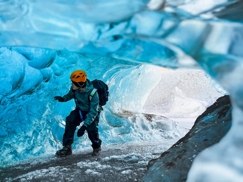 Blue Ice Cave Experience (Full Day) — North Tides