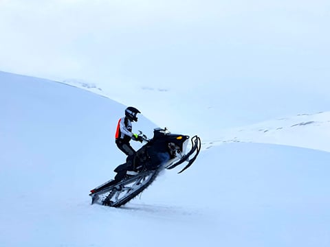 Adventure snowmobile tour Akureyri, photo 3
