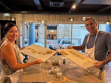 Florence: Pasta Fettuccine, Ravioli & Tiramisu Cooking Class