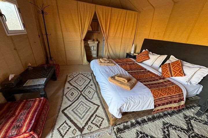 Camel Trekking Adventure in Erg Chebbi Desert with Sunset & Sunrise Views