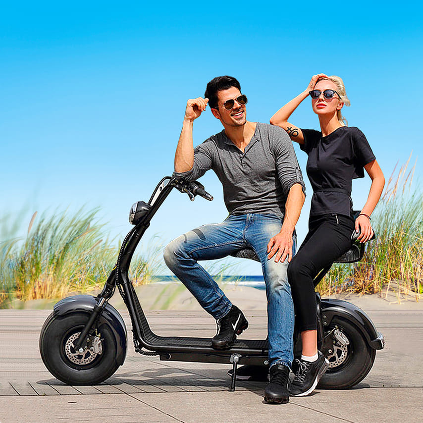Maspalomas - Meloneras : e-Scooter 2 seat Sunset Guided Tour 10