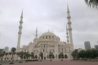 Sheikh Zayed Grand Mosque in Fujairah