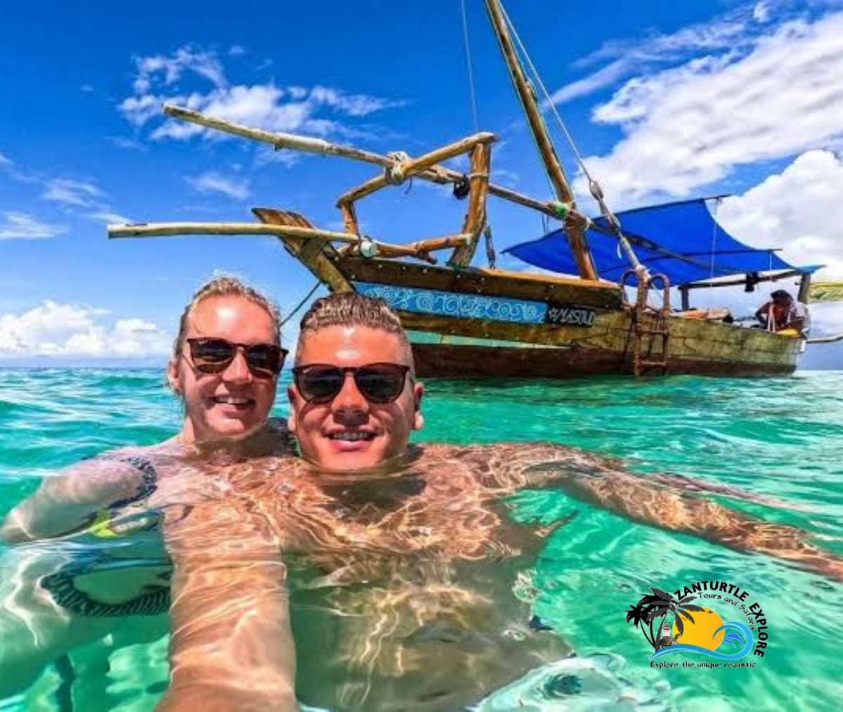 Zanzibar Prison Island Giant Big Tortoise Tour