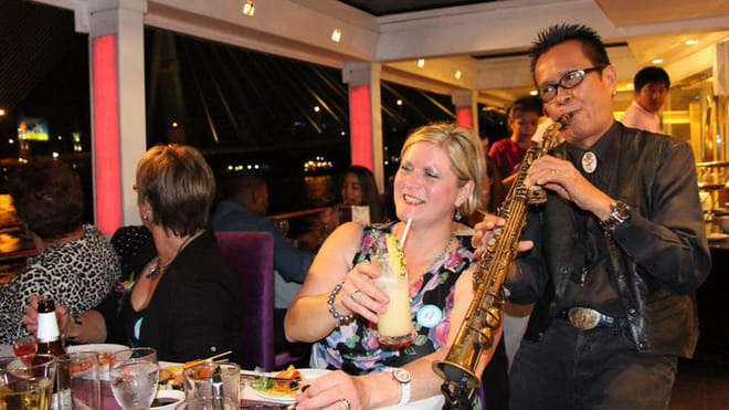 BANGKOK: Chaophraya Princess Dinner Cruise (19.30 - 21.30 hrs.) Ticket only 9