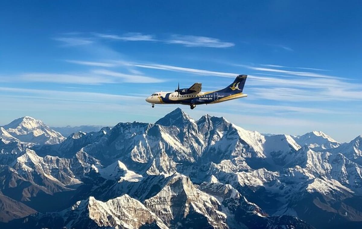 Mount Everest Scenic Flight by Buddha Air with Free Transfers