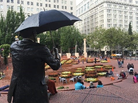 Pioneer Courthouse Square