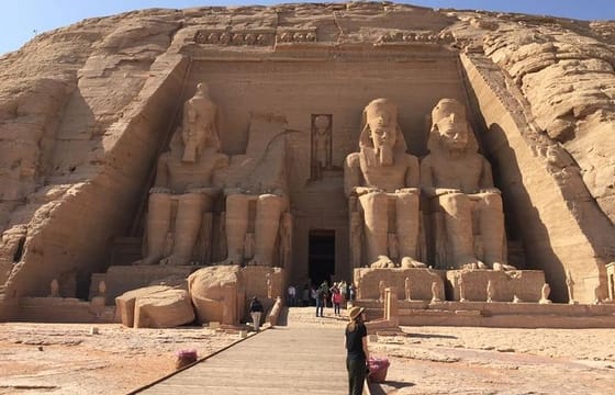 Full day tour to Abu Simbel Temples with tour guided, from Aswan