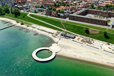 Fredericia- Madsby parken, The historical mini town, Fredericia´s fortress, The white water tower, Fredericia centrum, Østerstrand beach