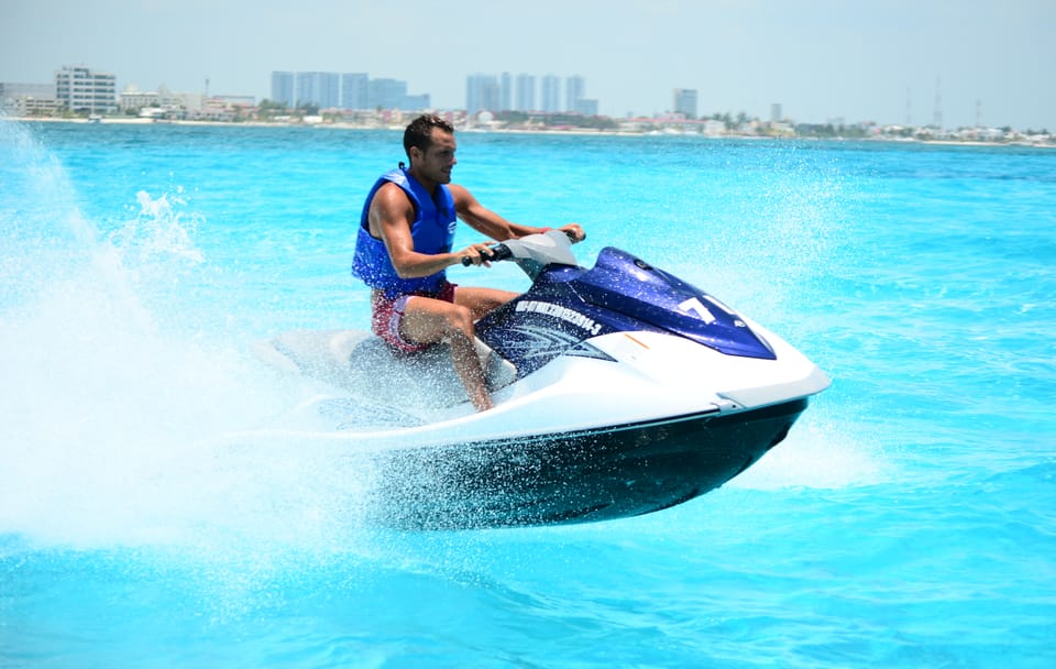 Wave Runner Adventure in Cancun Lagoon