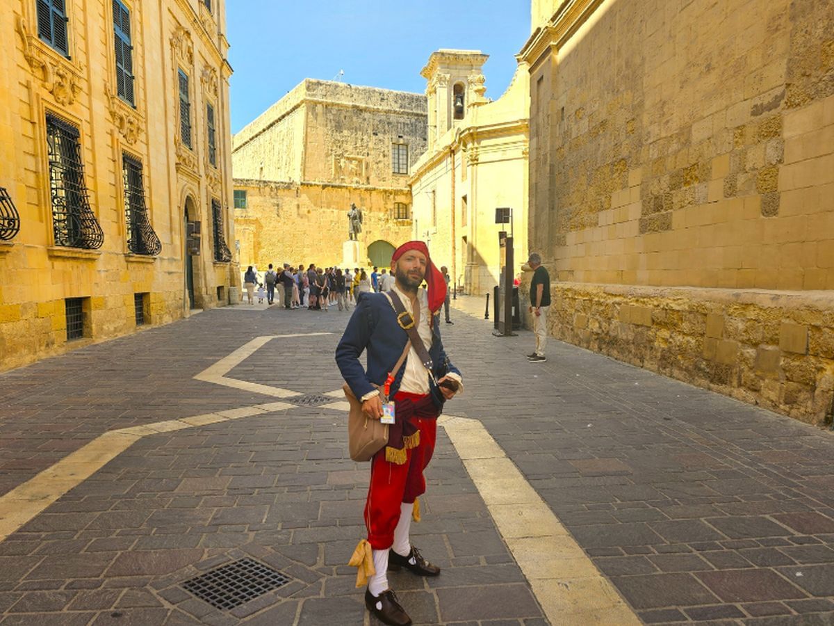 Walking tour of Valletta with a Captain that has so many stories to tell.