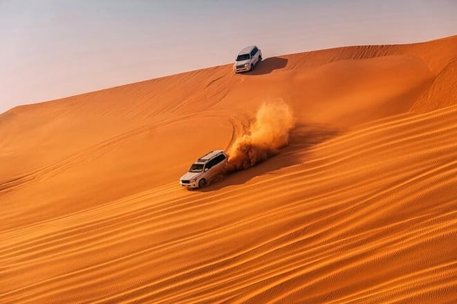 Dubai Morning Desert Safari With Dune Bashing - Private