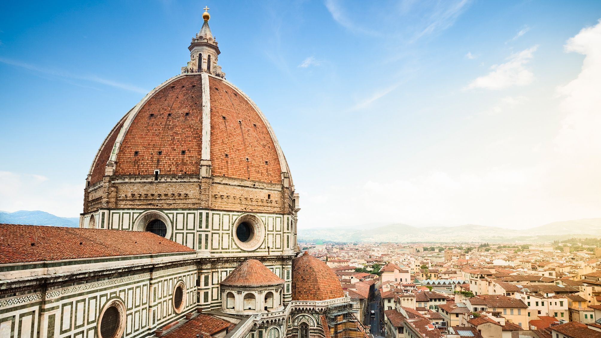 Brunelleschi's Dome and panoramic view of the city centre