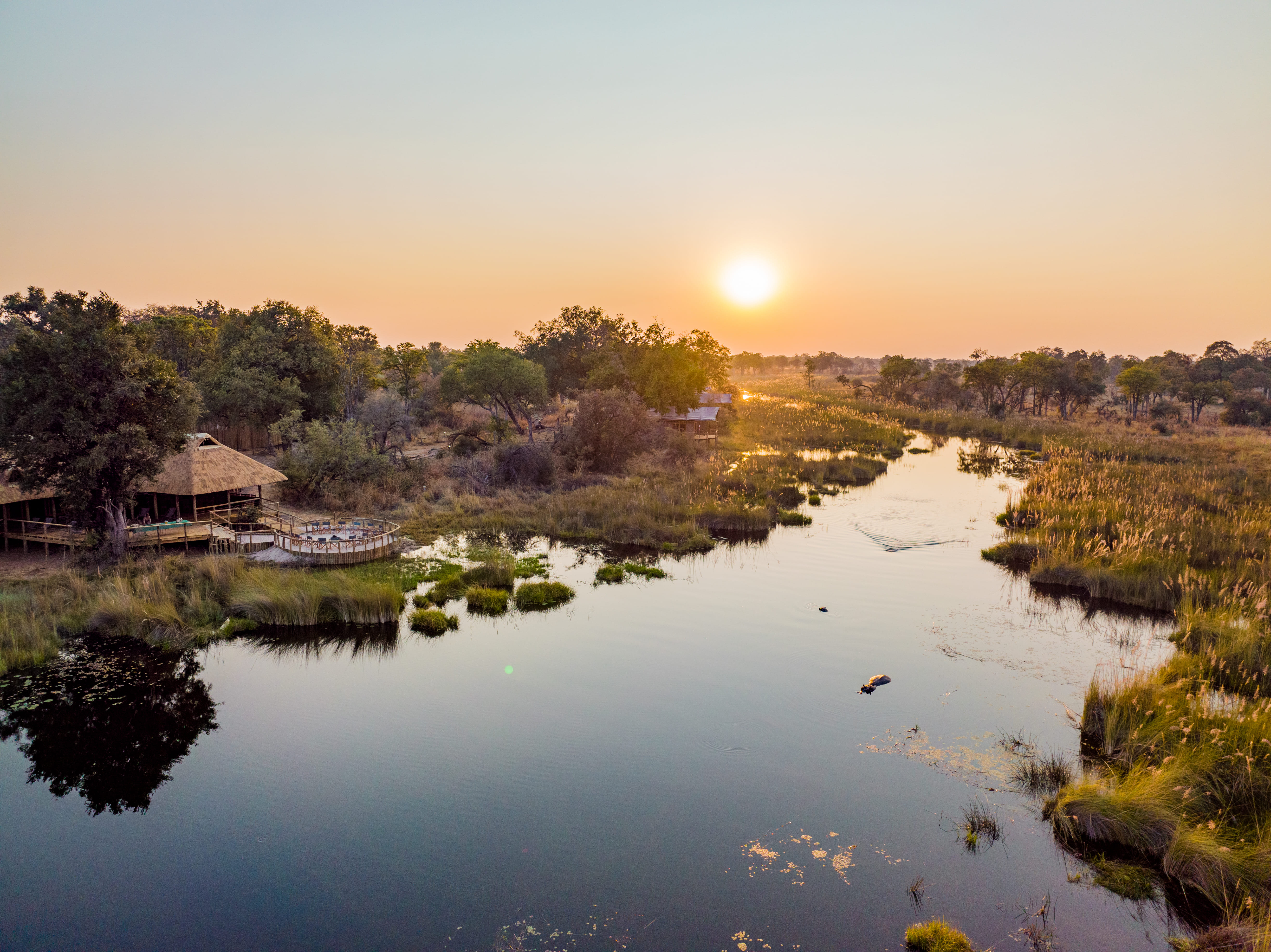 4 Rivers Camp Aerial View