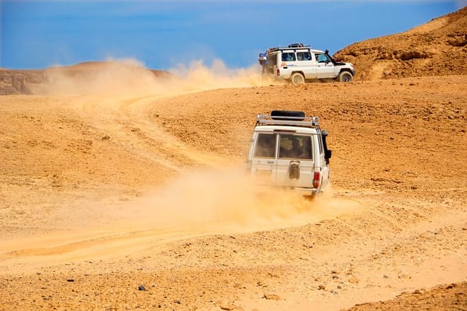 Safari Jeep Full Day, Dinner, Show, &amp; Camel Ride - Marsa Alam