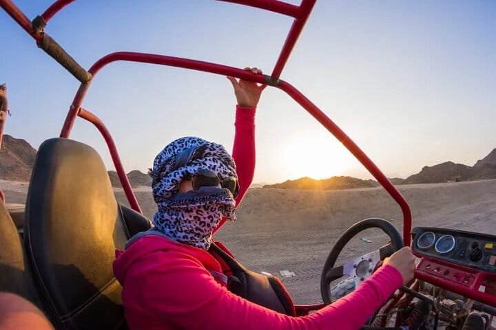 Desert Buggy Ride with Pickup and Guide – From Sharm El Sheikh