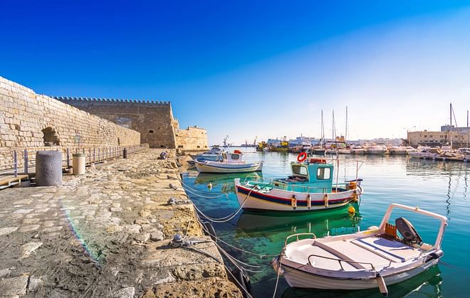 Hafen Heraklion, Kreta, Griechenland