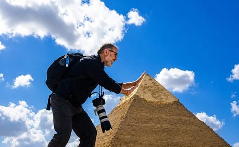 Private Giza Pyramids and Sphinx Tour with Camel Ride