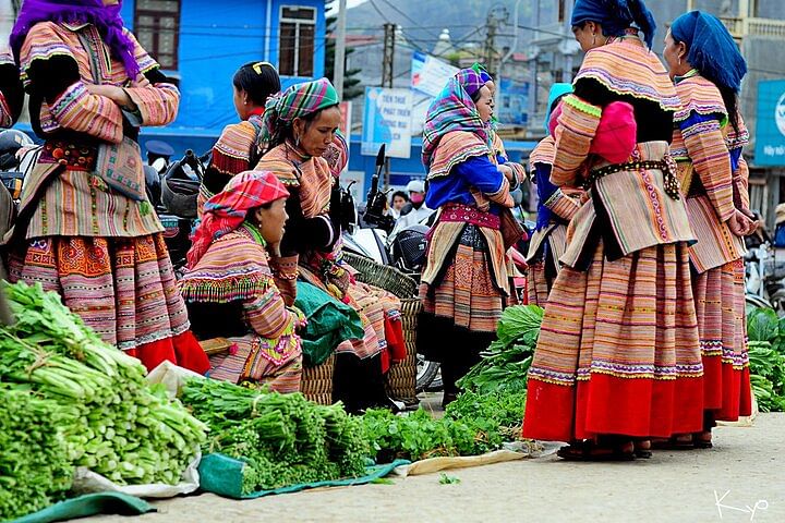 Bac Ha Market Exploration: Cycling, River Cruise & Ethnic Encounters