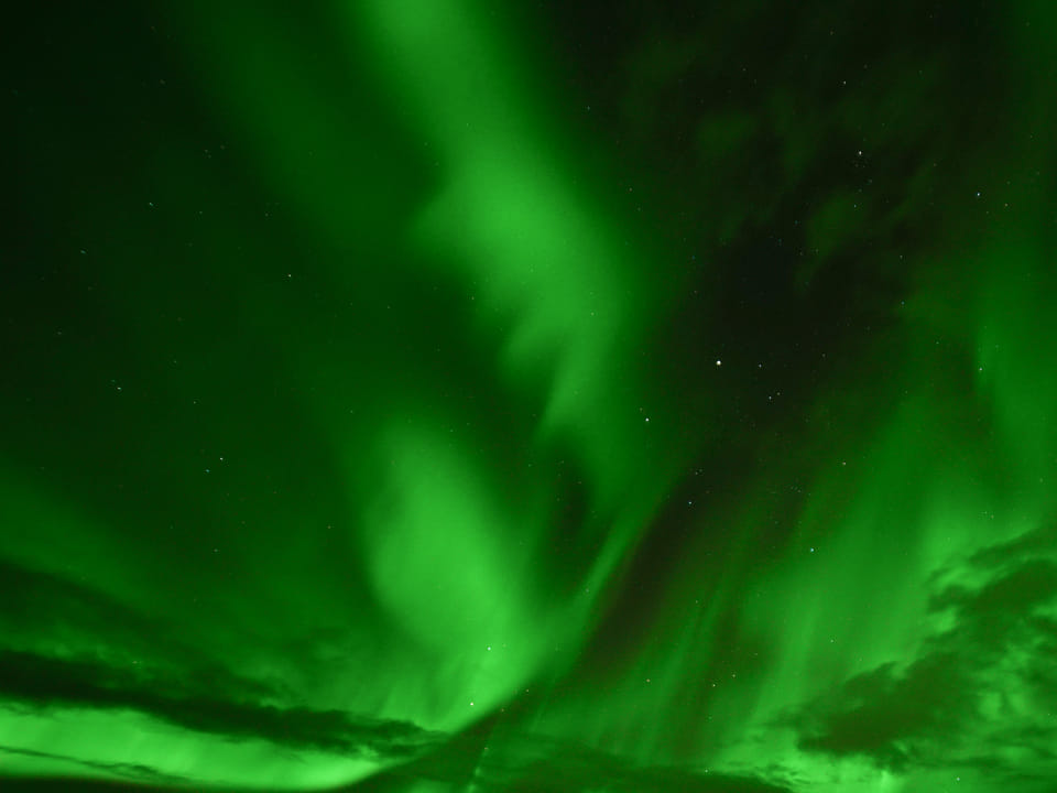 Magical Auroras - Northern lights in a minibus — Arctic Adventures