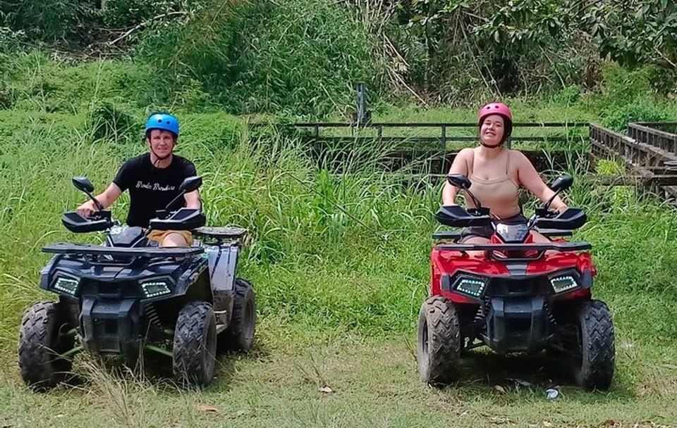 3 Hours Guided ATV Quad Jungle Adventure to Waterfall in Khaolak