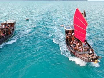 Koh Samui: Koh Phangan Island Full-Day Cruise with Sunset
