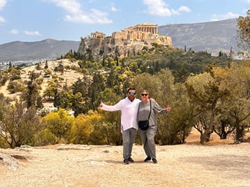 Electric ATV Scooter Tour of Modern Athens Landmarks