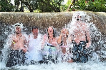 Dunn's River Falls and Ocho Rios Shopping Tour from Lucea