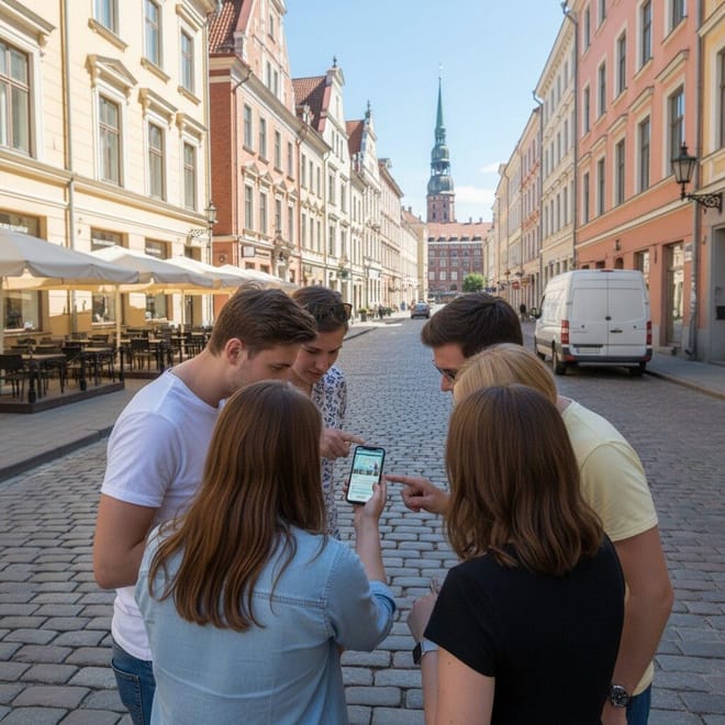 Secrets of Riga Self-Guided Exploration Game Tour 5