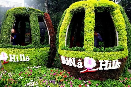 Entry ticket: Ba Na Hills and Golden Bridge Cable Car