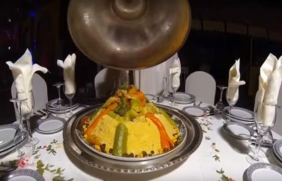 Fantasia Show Chez-Ali Moroccan Restaurant in Marrakech