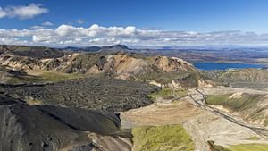 Landmannalaugar Above Airplane Tour