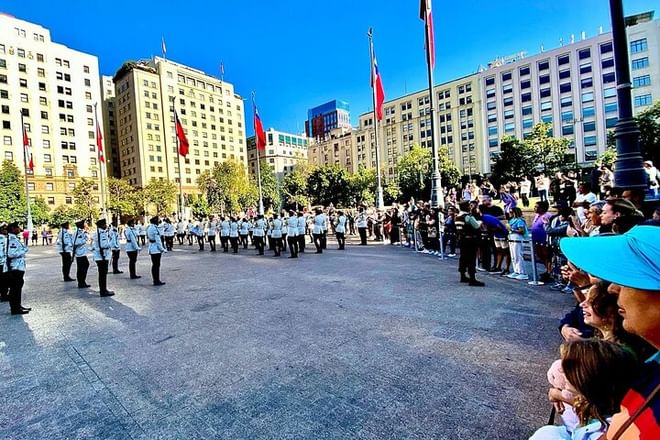 Changing of the Guard at Plaza de la Constitucin