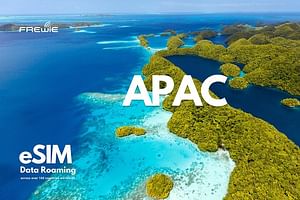 Asia Pacific 8GB Data E-SIM : 8GB for 30Days