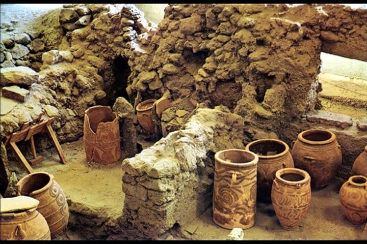 Santorini Acient Akrotiri and Wine museum